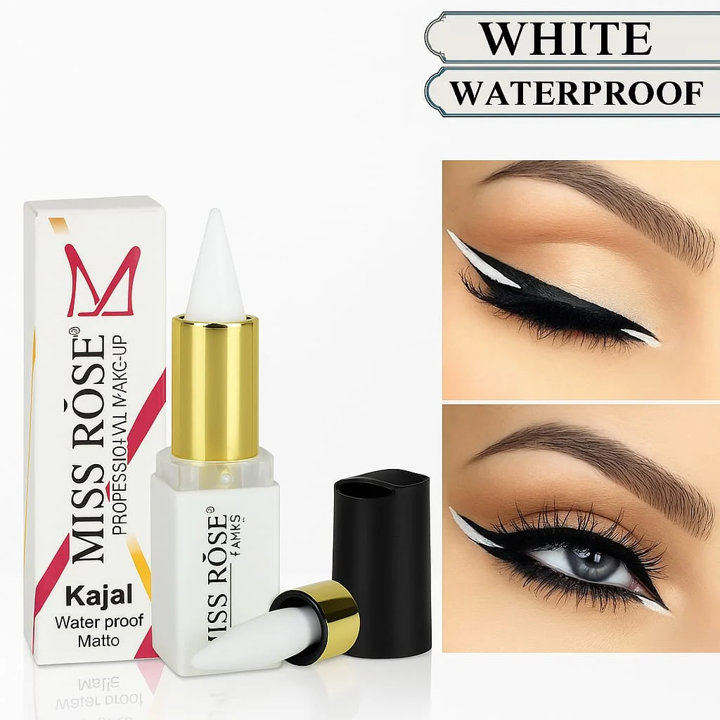 MISS ROSE White Waterproof Kajal / Eyeliner